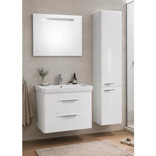 TMP LUX fali fürdőszobai ÁLLÓSZEKRÉNY - JOBBOS - 160 x 35 cm