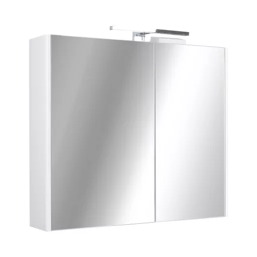 TMP SHARP Tükrös fürdőszobai szekrény LED világítással - 75 cm