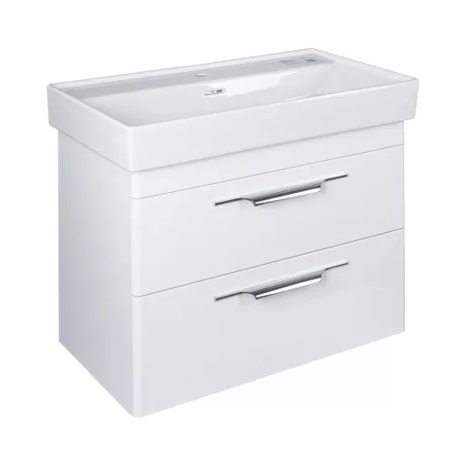 TMP LUX 100 fali fürdőszobabútor - CeraStyle SHARP 37500 mosdóval - 100 x 48 cm