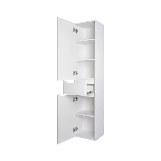 TMP SHARP fali fürdőszobai ÁLLÓSZEKRÉNY - BALOS - 160 x 35 cm