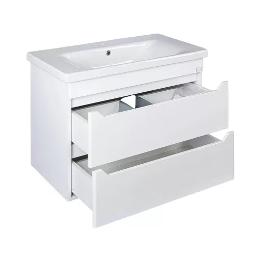 TMP SHARP 100 fali fürdőszobabútor - Isvea Sistema S mosdóval - 101 x 45,5cm