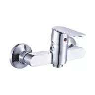   Eurostandard zuhany csaptelep - zuhahyszettel - fix falitartóval - KRÓM