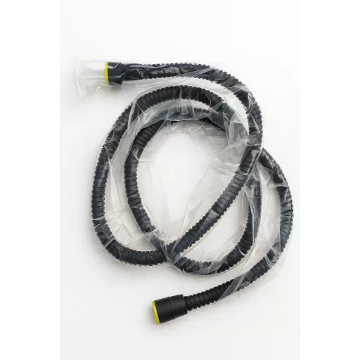 Caldo Freddo Zuhanyrendszer - CSAPTELEPPEL - szögletes - fejzuhany, zuhanyfej, gégecső - FEKETE