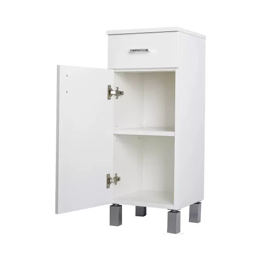 Viva STYLE fürdőszobai ÁLLÓSZEKRÉNY 85 alacsony POLCOS - 1 fiók - BALOS - 35 x 33 x 85 cm
