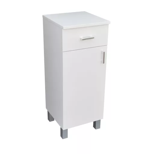 Viva STYLE fürdőszobai ÁLLÓSZEKRÉNY 85 alacsony POLCOS - 1 fiók - BALOS - 35 x 33 x 85 cm