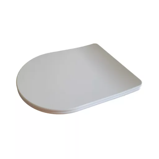 Viva BRILLA SLIM L WC ülőke - duroplast - lecsapódásgátlós - levehető klikk rendszer - 42 x 36,5 cm