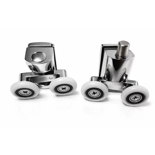 Viva AQUA Max KAYRA Zuhany tolóajtó - 6 mm víztiszta vízlepergető üveg - 100 x 200 cm