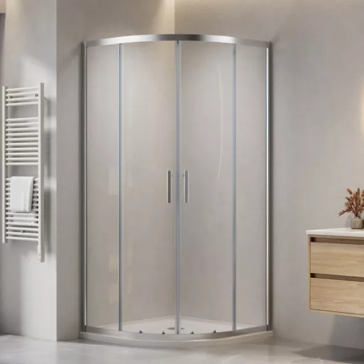 Viva AQUA Max Zuhanykabin ÍVES - 6 mm víztiszta vízlepergető üveg - 80 x 80 x 190 cm