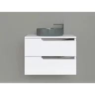   Piramida EURIDIKA fali fürdőszobabútor - mosdópult mosdó nélkül -2 fiókos - 75 x 48 x 53 cm