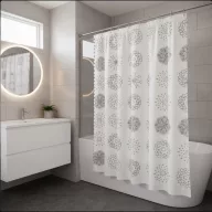 Zuhanyfüggöny - STAR - Impregnált textil - 180 x 200 cm