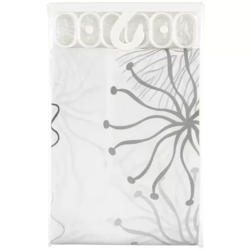 Zuhanyfüggöny - STAR - Impregnált textil - 180 x 200 cm