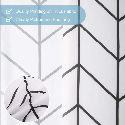 Zuhanyfüggöny - SQUARE - Impregnált textil - 180 x 200 cm