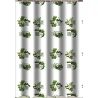 Zuhanyfüggöny - TROPIC - Impregnált textil - 180 x 200 cm