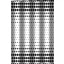 Zuhanyfüggöny - BLACK AND WHITE - Impregnált textil - 180 x 200 cm