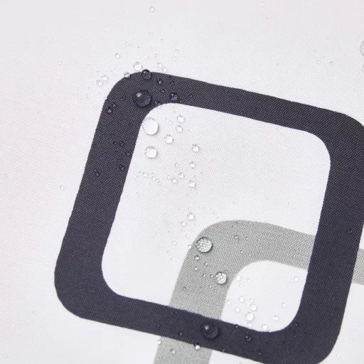 Zuhanyfüggöny - NEW GEOMETRY - Impregnált textil - 180 x 200 cm