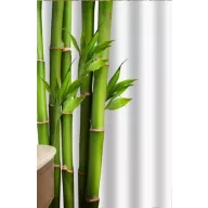  Zuhanyfüggöny - BAMBOO CANE - Impregnált textil - 180 x 200 cm
