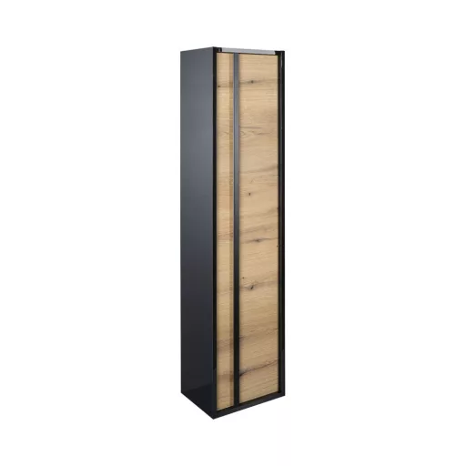 Piramida EURIDIKA OLIVA - FEKETE BETA fali fürdőszobai - ÁLLÓSZEKRÉNY - 35 x 150 x 30 cm