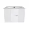 TMP MODENA 75 fali függesztett fürdőszobabútor - SKY E-8099-75 porcelán mosdóval - 75 x 46 x 55 cm