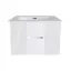 TMP MODENA 75 fali függesztett fürdőszobabútor - SKY E-8099-75 porcelán mosdóval - 75 x 46 x 55 cm
