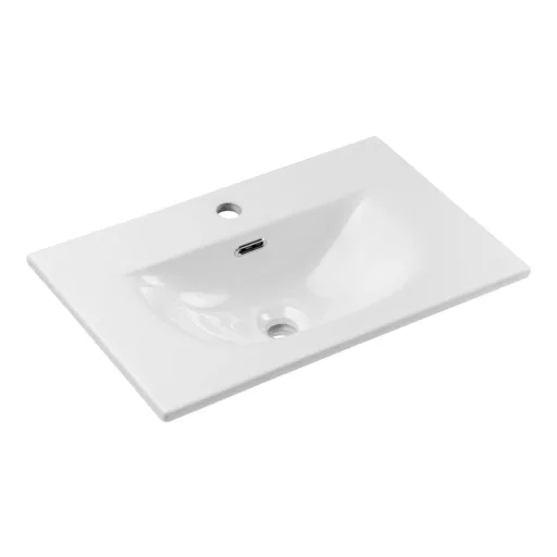 TMP VISION LONG 60 fali függesztett fürdőszobai bútor - SKY E-8099-60 mosdóval- 61 x 46 x 74 cm