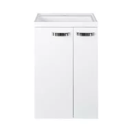   Piramida EURIDIKA 50L fali / álló fürdőszobabútor - műmárvány mosdóval - 50 x 75 x 38 cm