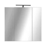   Piramida AKVA Tükrös fürdőszobai szekrény - LED világítással - 75 x 69 x 15 cm