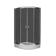   Vela Banyo TMP zuhanykabin - 80 ÍVES - 5 mm víztiszta vízlepergető üveggel - 80 x 80 x 190 cm