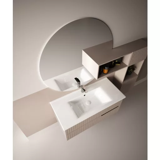 Sanovit ATRIA - porcelán mosdókagyló - 85 x 45,5 cm