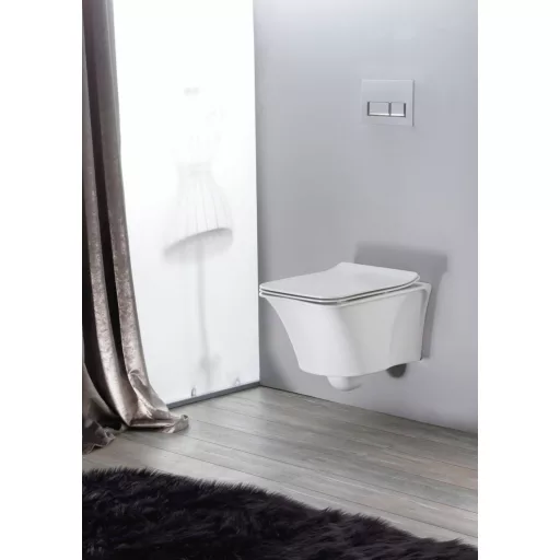 CeraStyle IBIZA / HERA WC ülőke - duroplast - lecsapódásgátlós - könnyen levehető - klikk rendszerű