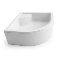   Favorit STEP MAGASÍTOTT zuhanytálca íves - szaniter akril - 90 x 90 x 32 cm