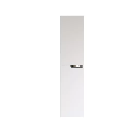 Piramida BETA fali fürdőszoba - ÁLLÓSZEKRÉNY - fehér - 35 x 150 x 30 cm