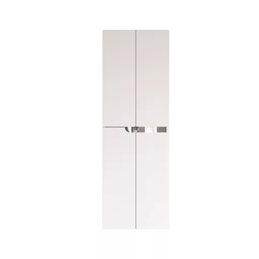 Piramida BETA fali fürdőszoba - ÁLLÓSZEKRÉNY - fehér - 50 x 150 x 30 cm