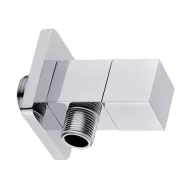   Caldo Freddo QUADRO - sarokszelep - KRÓM - kerámiabetétes - 1/2 " - 3/8"