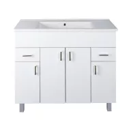   VivaStyle EKONOMIK PLUS 100 lábon álló fürdőszobabútor Sanovit SOFT 13100 mosdóval - 100 x 45,5 cm