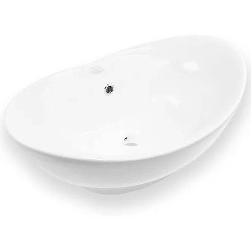 Eros GONDOLA - PULTRA ültethető - Top Counter - porcelán mosdó - 59 x 39 x 21 cm