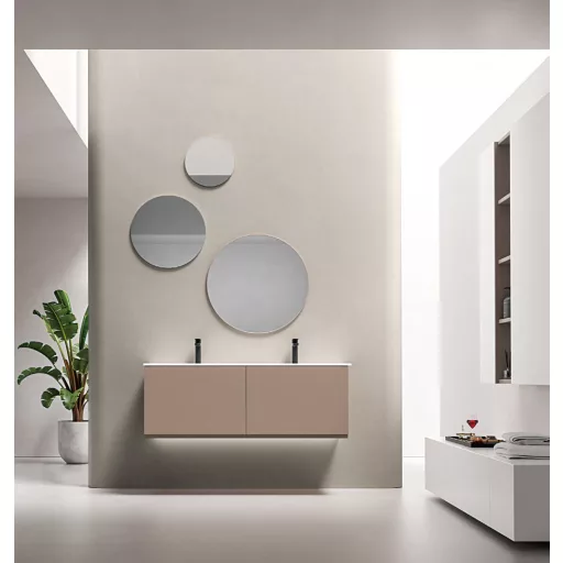 Eros SKY 1 - beépíthető mosdó DUPLA - 121 x 46 cm