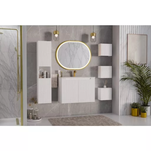 Eros SKY 1 - beépíthető mosdó - 81 x 46 cm