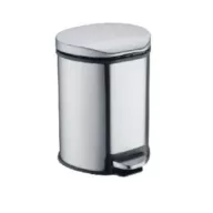   Viva DESIGN pedálos szemetes 12l - szálcsiszolt - lecsapódásgátlós