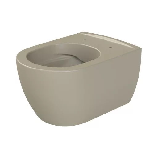 CeraStyle CITY fali WC - MATT BÉZS - rimless - perem nélküli - rejtett szerelésű