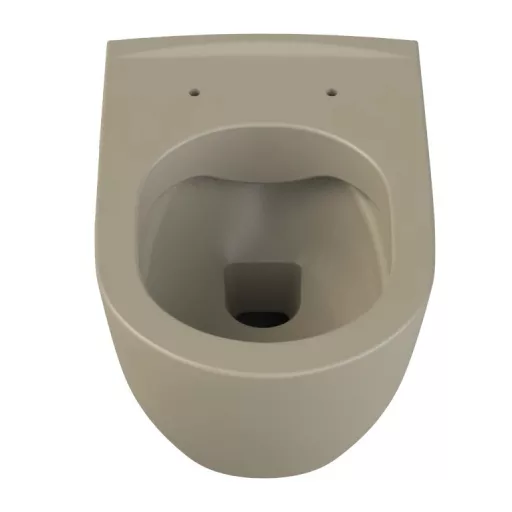 CeraStyle CITY fali WC - MATT BÉZS - rimless - perem nélküli - rejtett szerelésű