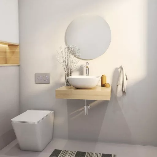 CeraStyle HERA fali WC - BEÉPÍTETT bidé funkcióval - rimless - perem nélküli