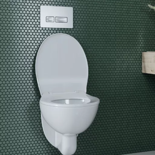 CeraStyle LILA fali WC - perem nélküli - VORTEX örvényöblítéssel