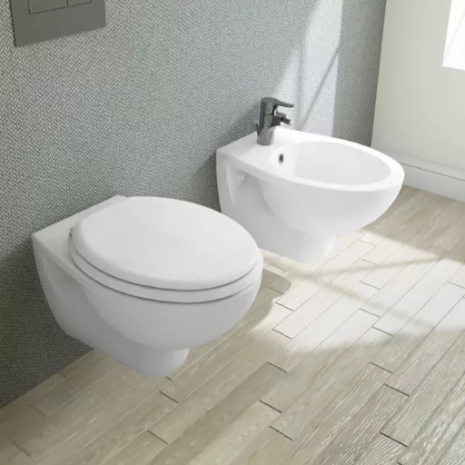 CeraStyle LILA fali WC - perem nélküli - VORTEX örvényöblítéssel