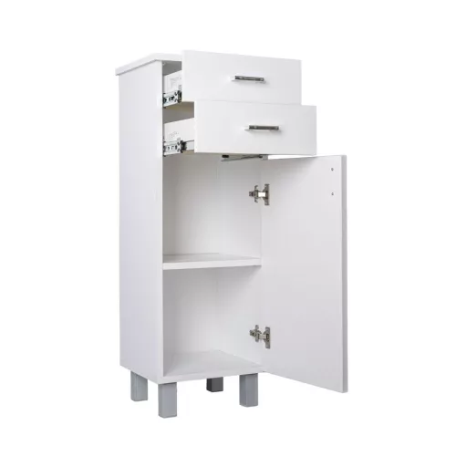 Viva STYLE fürdőszobai ÁLLÓSZEKRÉNY 100 POLCOS -2 fiók - BALOS - 35 x 33 x 100 cm