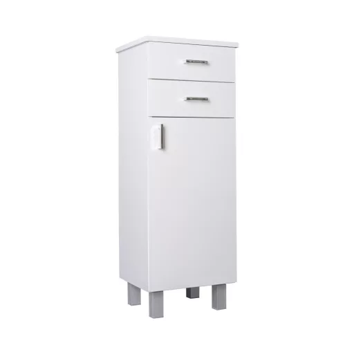 Viva STYLE fürdőszobai ÁLLÓSZEKRÉNY 100 POLCOS -2 fiók - JOBBOS - 35 x 33 x 100 cm