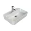 CeraStyle HERA - PULTRA ültethető - Top Counter - porcelán mosdó - 60 x 42 cm