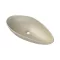 CeraStyle OLIVE - PULTRA ültethető - Top Counter - porcelán mosdó - MATT BÉZS - 75 x 38 cm