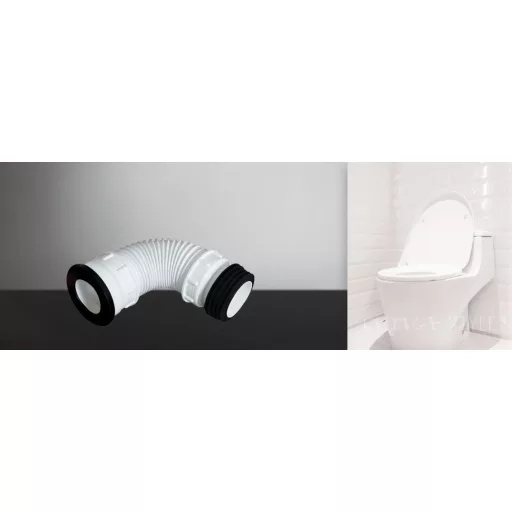 TEXO flexibilis WC bekötőcső Ø 110 x 0,35 m