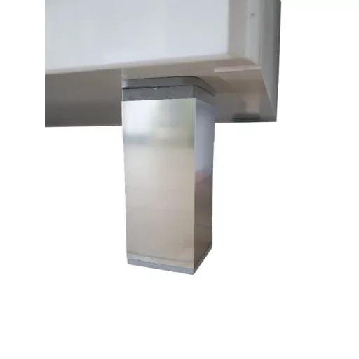 Viva SZQUARE 65 lábon álló fürdőszobabútor Sanovit ZENON 6065 porcelán mosdóval 65 x 47 cm