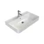 CeraStyle HERA - PULTRA ültethető - Top Counter - porcelán mosdó - 80 x 48 cm